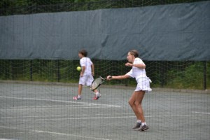 juniors tennis match